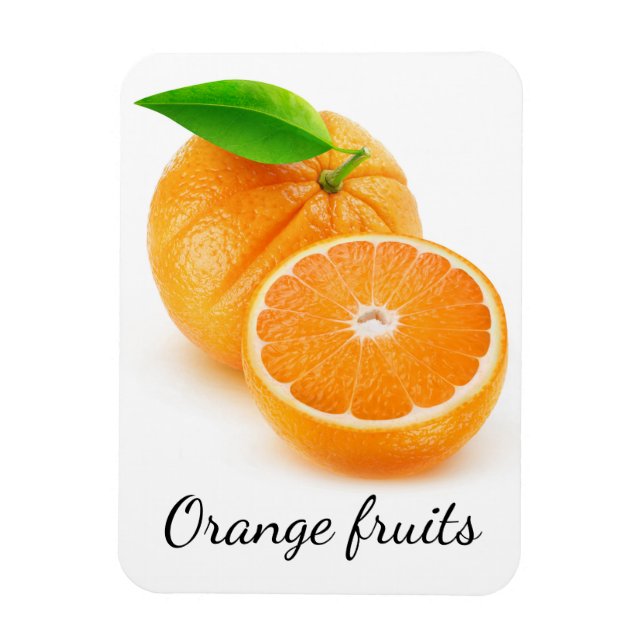 Íman Frutas laranja (Vertical)