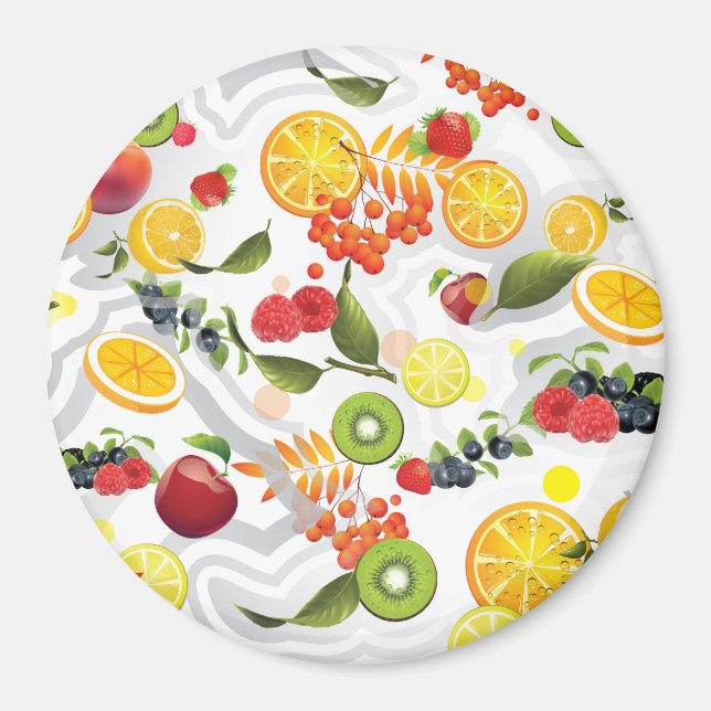 Íman Frutas mistas 5 (Frente)