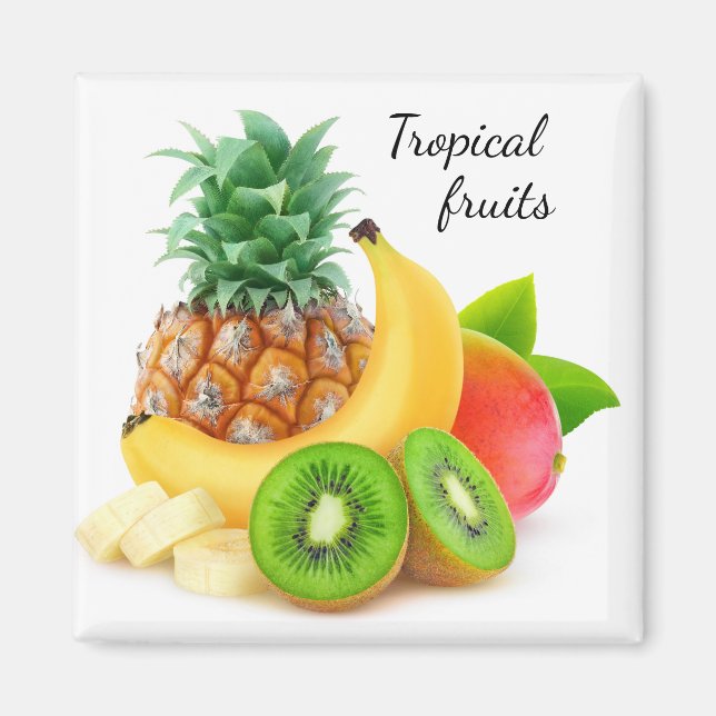 Íman Frutas tropicais (Frente)