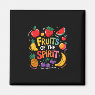 Íman Fruto Do Espírito Fruta Colorido Férias De Verão