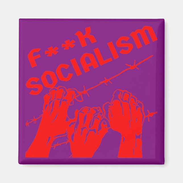 Íman Fuc>| Fio de Barb Socialismo #USAPatriotGraphics © (Frente)