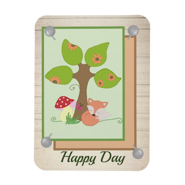 Íman Fuchs Unterm Baum (Vertical)