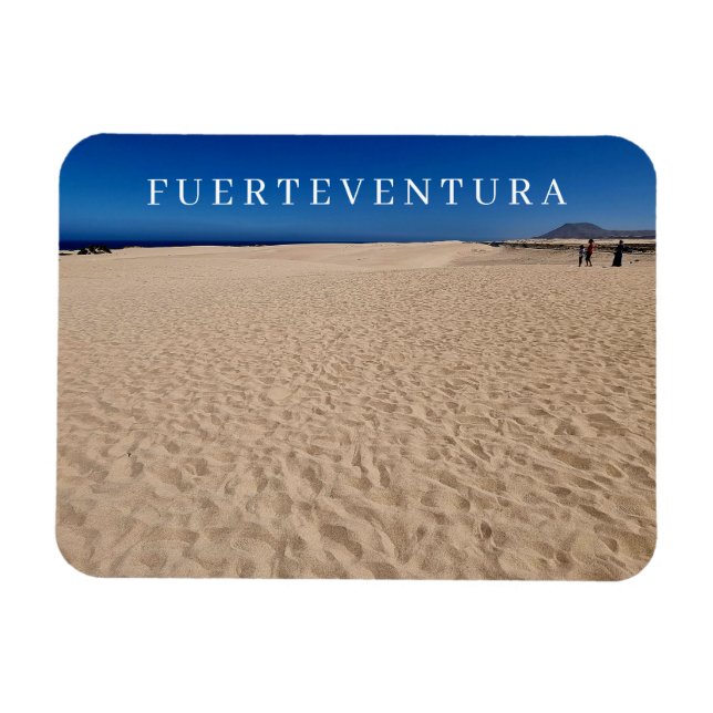 Íman Fuerteventura Corralejo e dunas veem ímã (Horizontal)