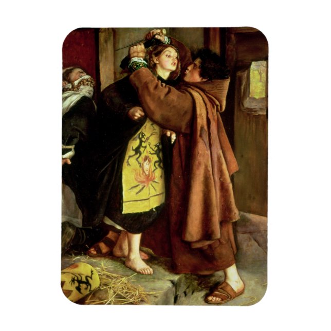 Íman Fuga de um Heretic, 1559, 1857 (óleo na canvas) (Vertical)