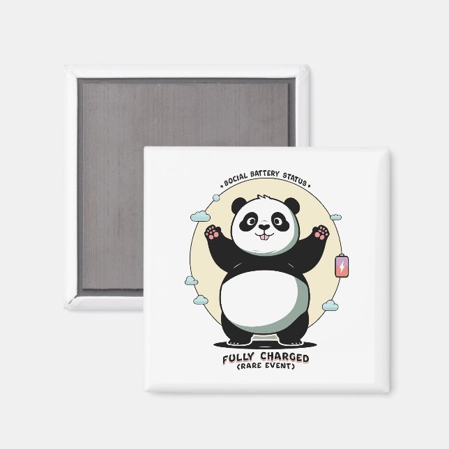 Íman Fully Charged Rare Event – Social Battery (Front/Back)