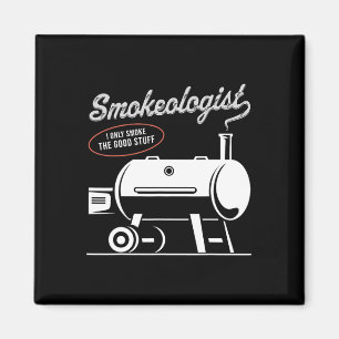 Íman Fumologista Pai Churrasco Fumante Engraçado Fumant