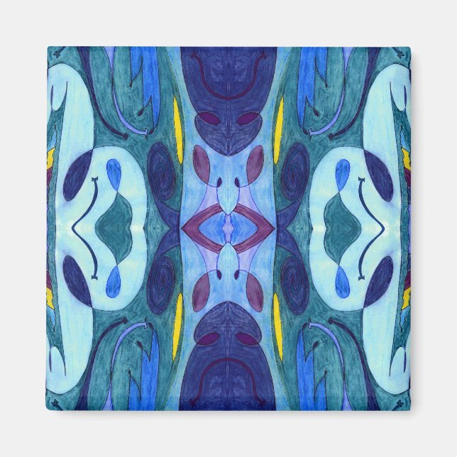 Íman Fumos azuis (Frente)