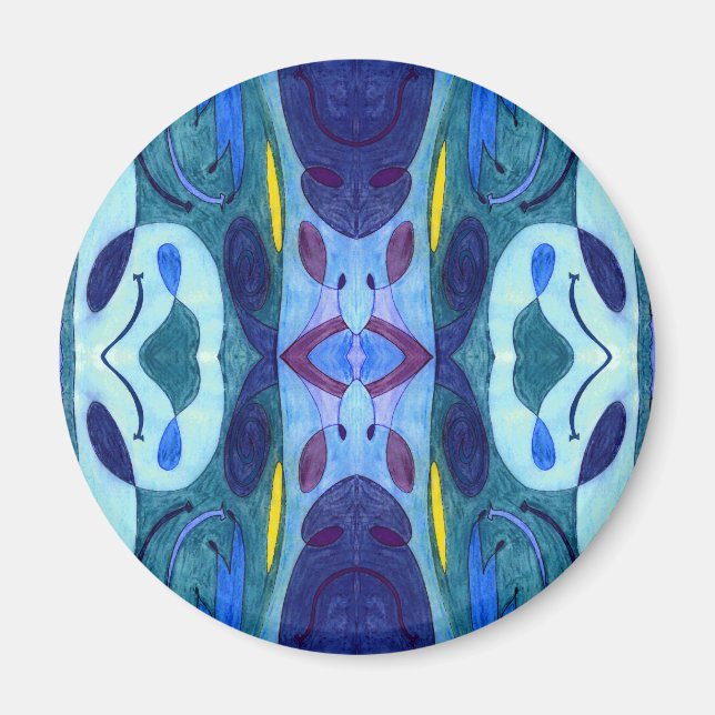 Íman Fumos azuis (Frente)