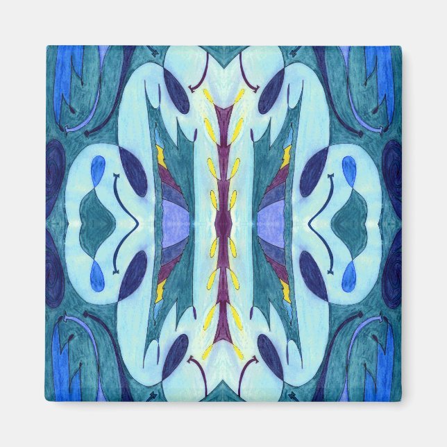 Íman Fumos azuis (Frente)