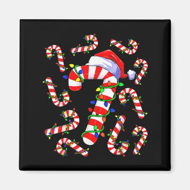 Íman Fun Six Seven 6 7 Meme Design Couples Christmas Ca (Frente)