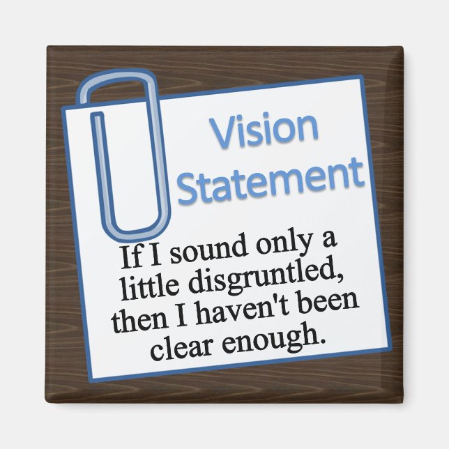 Íman Funcionário descontente (Frente)