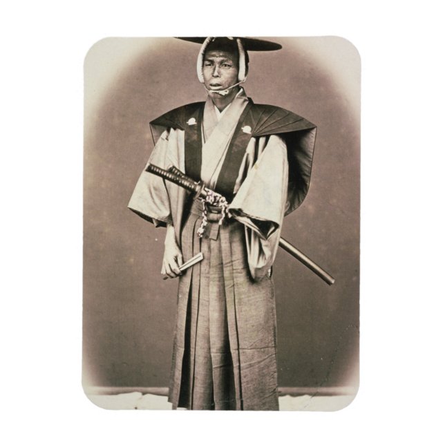 Íman Funcionário do Tribunal Japonês ou Samurai, c.1870 (Vertical)