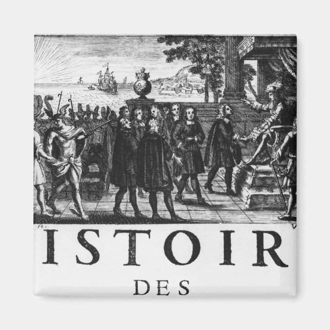 Íman Fundação de Luís XIV, rei da França (Frente)