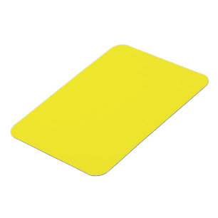 Íman Fundo Amarelo Sólido Vibrante