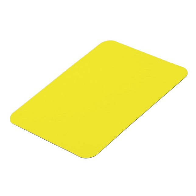 Íman Fundo Amarelo Sólido Vibrante (Left Side)