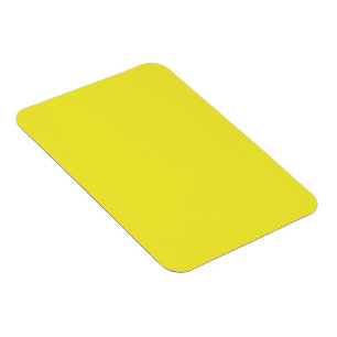 Íman Fundo Amarelo Vibrante Sólido