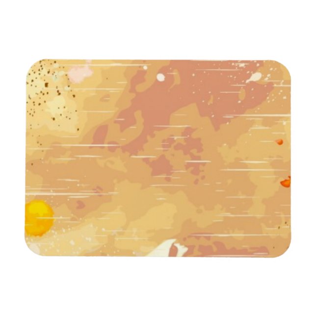 Íman fundo de aquarela (Horizontal)