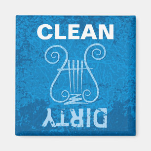 Íman Fundo de Lyre Azul