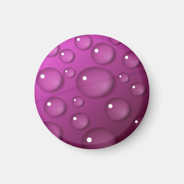 Íman Fundo de queda de água rosa (Frente)