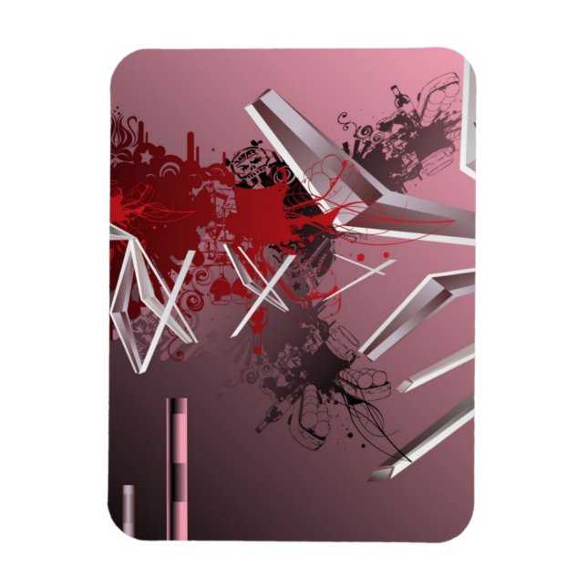 Íman Fundo design (Vertical)