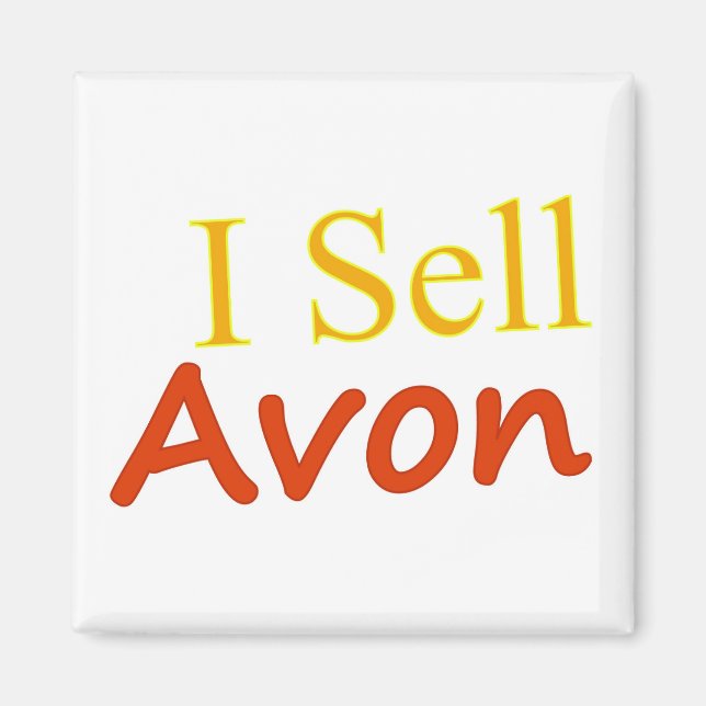 Íman Fundo I-Sell-Avon-White (Frente)