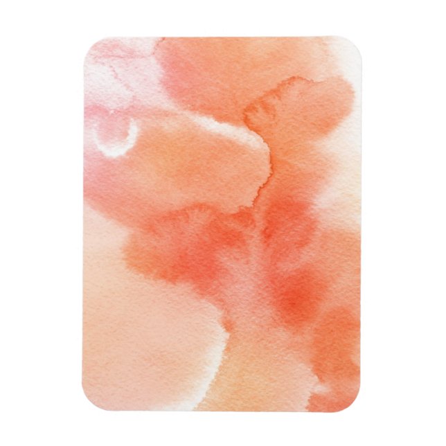 Íman fundo pintado manualmente com abstrato d aquarela (Vertical)
