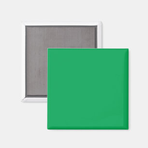 Íman Fundo Verde Sólido