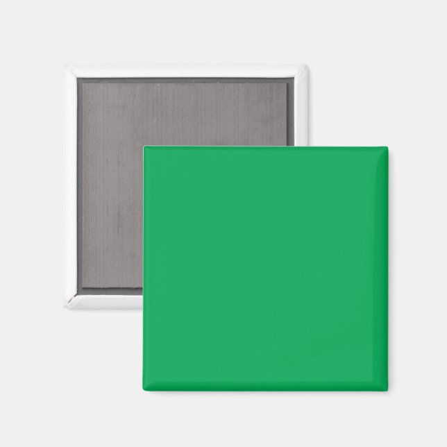 Íman Fundo Verde Sólido (Front/Back)