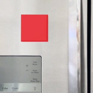 Íman Fundo Vermelho Sólido