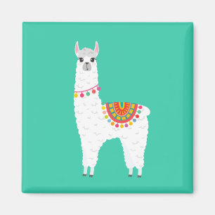 Íman Funky Alpaca lama drama animal fofo