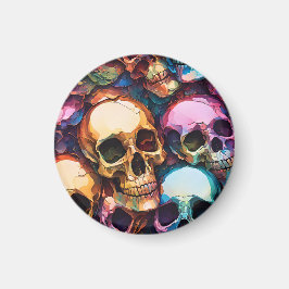 Íman Funky Skulls