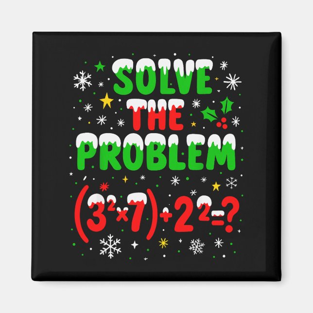 Íman Funny 67 Meme Pemdas Elementary Math Teacher 6 7 C (Frente)