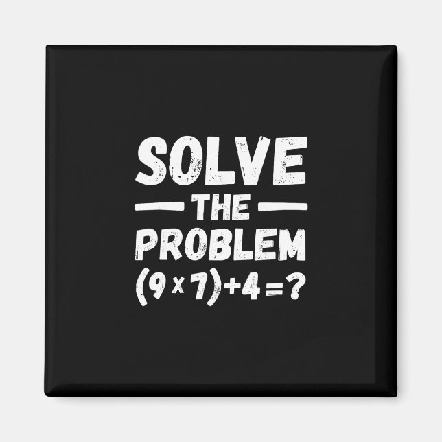 Íman Funny 67 Meme Pemdas Elementary Math Teacher Humor (Frente)