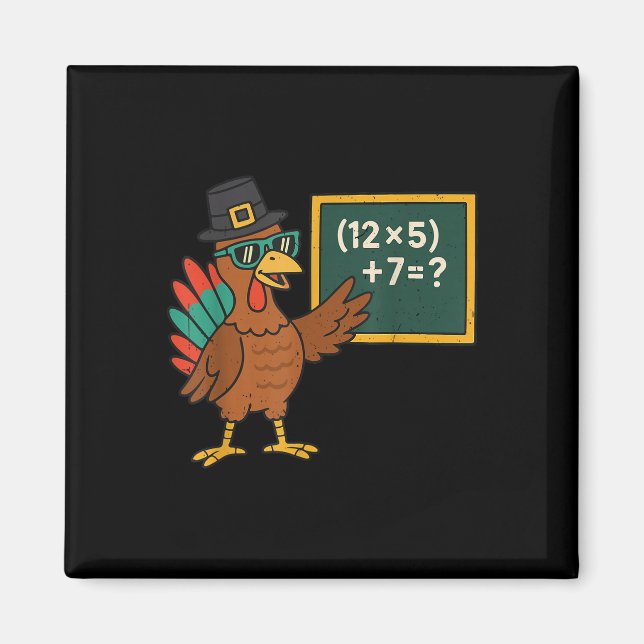Íman Funny 67 Meme Peru Matemática Professor Ação de Gr (Frente)