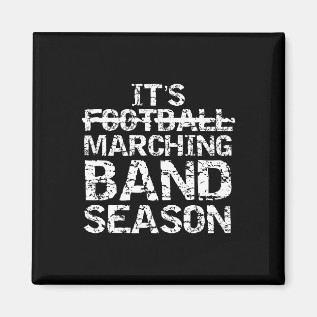 Íman Funny Band Quote Gift Not Football It's Marching B (Frente)