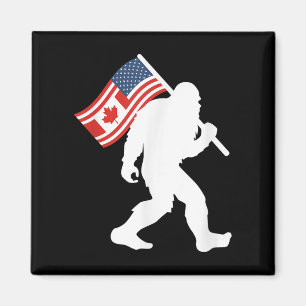 Íman Funny Bigfoot Canada O 51 State Trump Canadá EUA