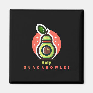 Íman Funny Bowler Santa Guacabowle Avocado