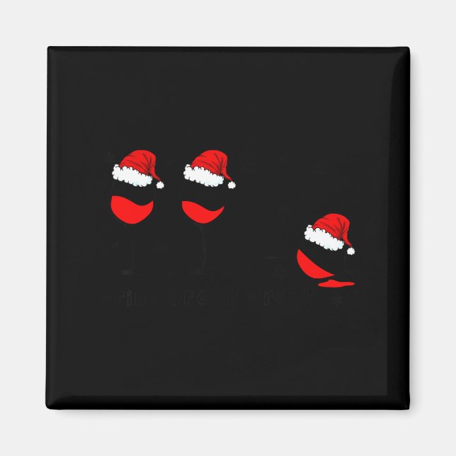 Íman Funny Christmas Drink Drank Drunk Xmas Holiday  (Frente)