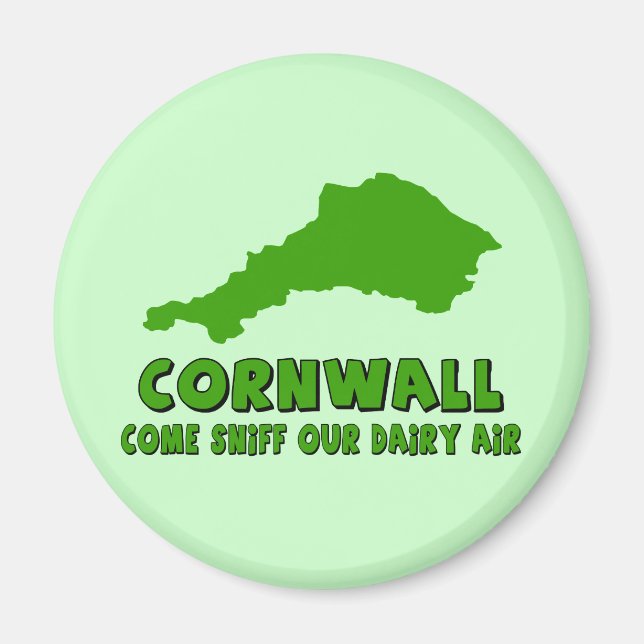 Íman Funny Cornwall (Frente)