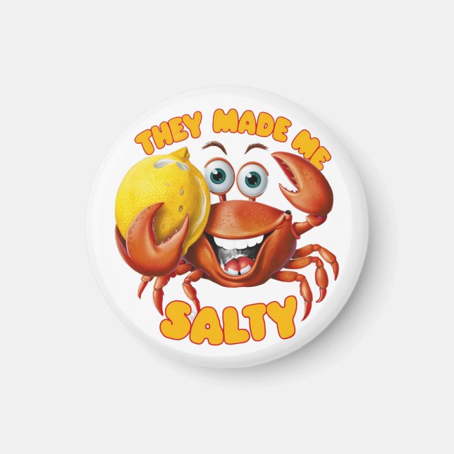 Íman Funny Crab (Frente)