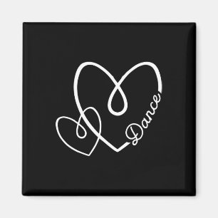 Íman Funny Dance Heart Love Dancing Lover Dia de os nam