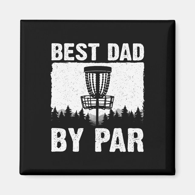 Íman Funny Disc Golf Art For Men Dad Disc Golf Player D (Frente)