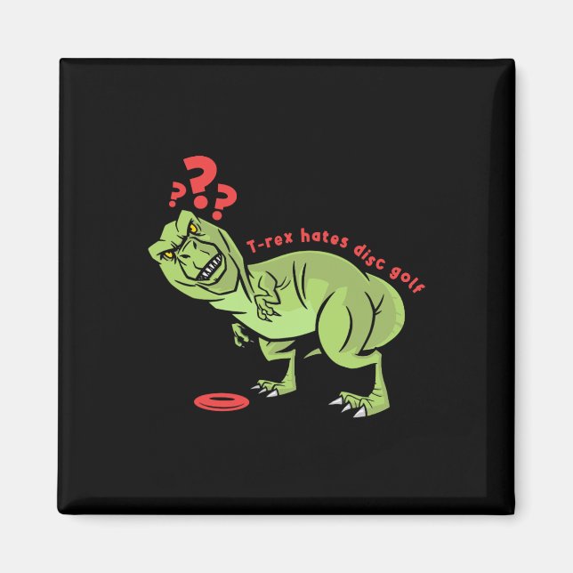 Íman Funny Disc Golf T Rex Kids  (Frente)