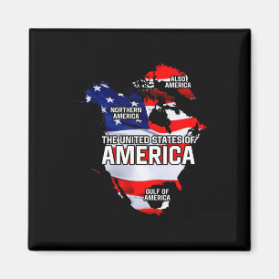 Íman Funny Donald Trump American Flag Canadá