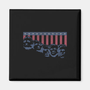 Íman Funny Donald Trump Monte Rushmore Bandeira America