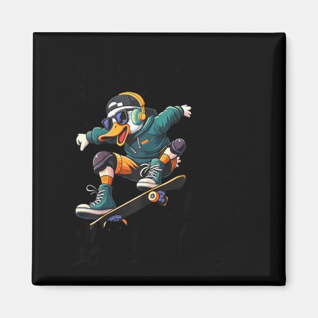 Íman Funny Duck Graphic Tees Men Women Teens Funny Quot (Frente)