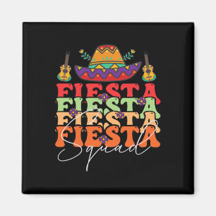 Íman Funny Fiesta Squad Cinco De Mayo Partido Mexicano 