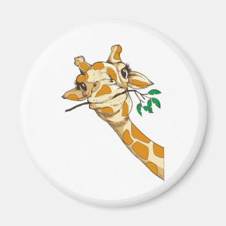 Íman Funny Giraffe Safari Zoo Amor Girafas