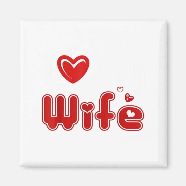 Íman Funny I Love My Wife  (Frente)