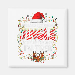 Íman Funny Jingle Luz de Natal Cansada do Renascer Féri